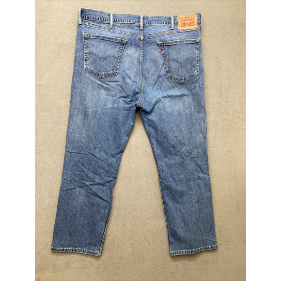 Lot of 2 Levi 514 Jeans Mens Size 42x30 Straight Fit Medium Wash - Picture 7 of 16